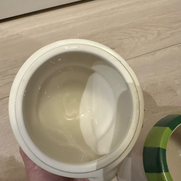 Hallmark Festive Snowman Cookie Jar Ceramic 9.5" Tall - Picture 3 of 4